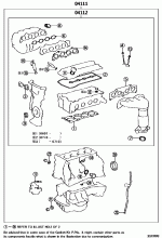 ENGINE OVERHAUL GASKET KIT 3